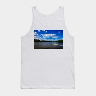 The Mississippi River on a sunny day Tank Top